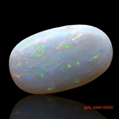 2.00 Cts Natural Australian Fire Opal Loose Gemstone Oval Cabochon 13x8x2 mm AD-383