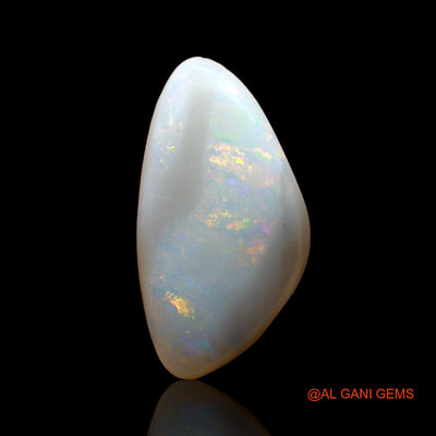 2.00 Cts Natural Australian Fire Opal Loose Gemstone Fancy Cabochon 14x7x3 mm AD-385