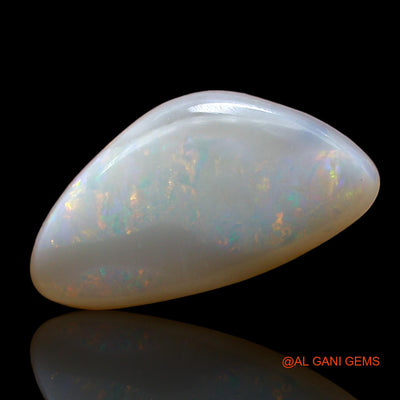 2.00 Cts Natural Australian Fire Opal Loose Gemstone Fancy Cabochon 14x7x3 mm AD-385