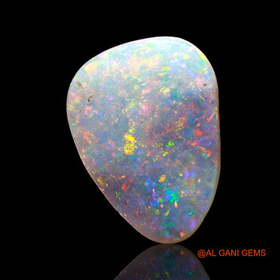 2.00 Cts Natural Australian Fire Opal Loose Gemstone Fancy Cabochon 12x9x2 mm AD-388