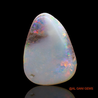 2.00 Cts Natural Australian Fire Opal Loose Gemstone Fancy Cabochon 12x9x2 mm AD-388