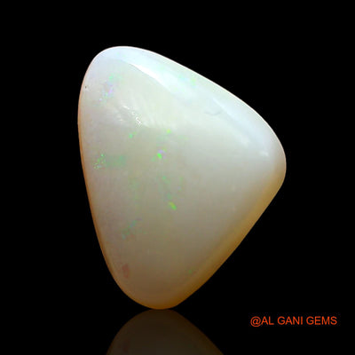 2.00 Cts Natural Australian Fire Opal Loose Gemstone Trillion Cabochon 12x9x4 mm AD-390