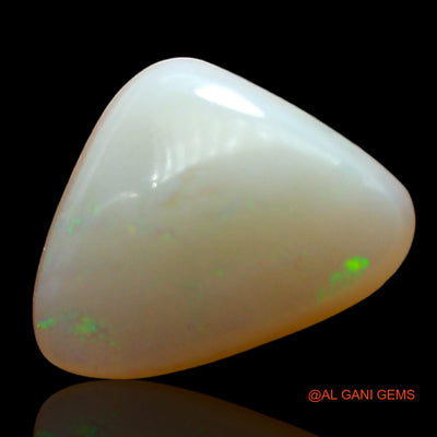 2.00 Cts Natural Australian Fire Opal Loose Gemstone Trillion Cabochon 12x9x4 mm AD-390