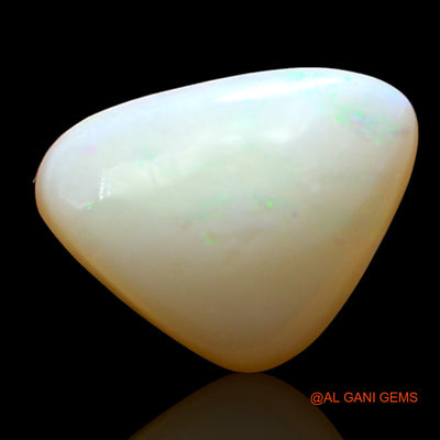2.00 Cts Natural Australian Fire Opal Loose Gemstone Trillion Cabochon 12x9x4 mm AD-390