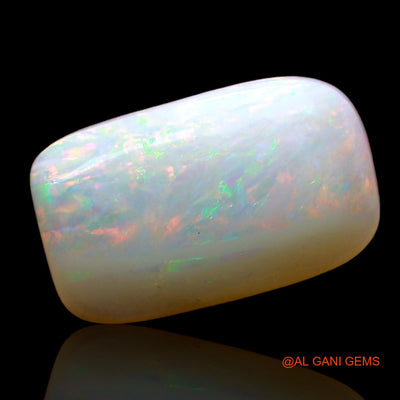 1.00 Cts Natural Australian Fire Opal Oval Cabochon Loose Gemstone For Jewelry 11x7x2 mm AD-392