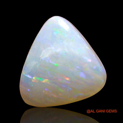 2.00 Cts Natural Australian Fire Opal Loose Gemstone Trillion Cabochon 10x9x3 mm AD-394