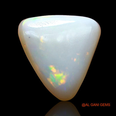 2.00 Cts Natural Australian Fire Opal Loose Gemstone Trillion Cabochon 9x9x3 mm AD-395