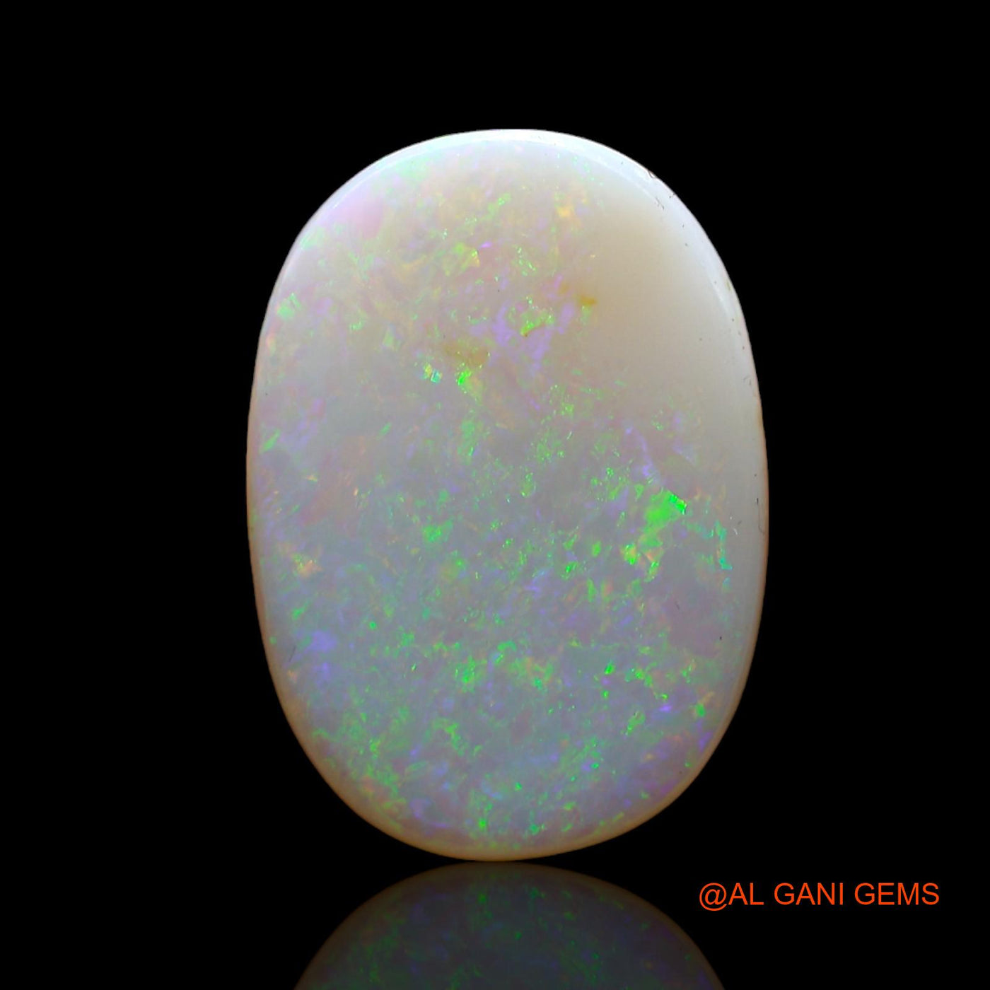 4.00 Cts Natural Australian Fire Opal Loose Gemstone Oval Cabochon 19x13x2 mm AD-3