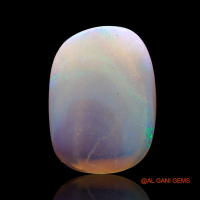 Natural Untreated Fire Opal Loose Gemstone Oval Cabochon From Australia 5.00 Cts 20x15x2 mm AD-401
