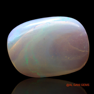 Natural Untreated Fire Opal Loose Gemstone Oval Cabochon From Australia 5.00 Cts 20x15x2 mm AD-401
