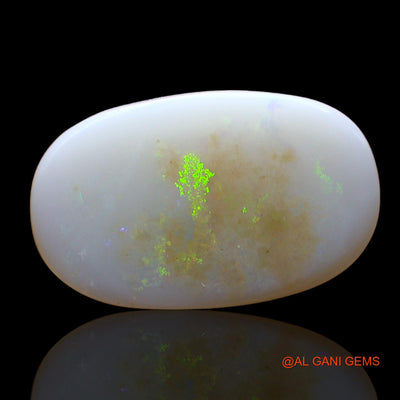5.00 Cts Natural Australian Fire Opal Loose Gemstone Oval Cabochon 19x12x3 mm AD-402