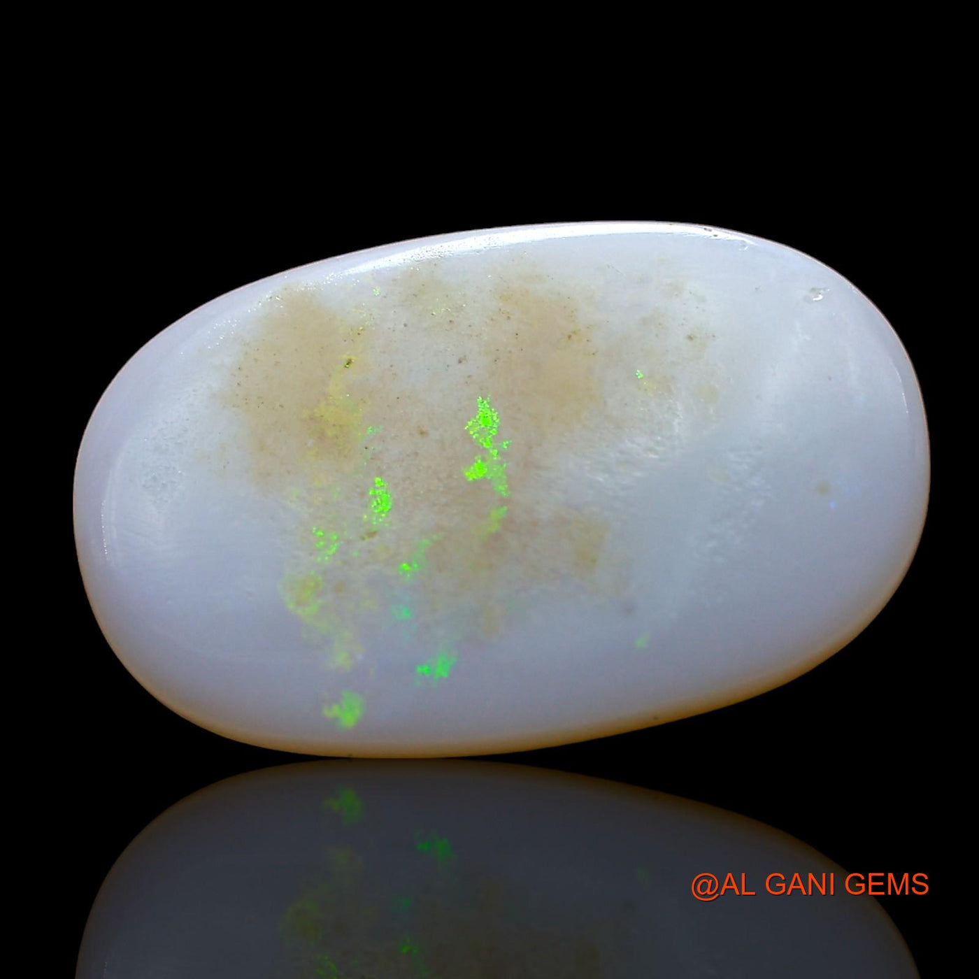 5.00 Cts Natural Australian Fire Opal Loose Gemstone Oval Cabochon 19x12x3 mm AD-402
