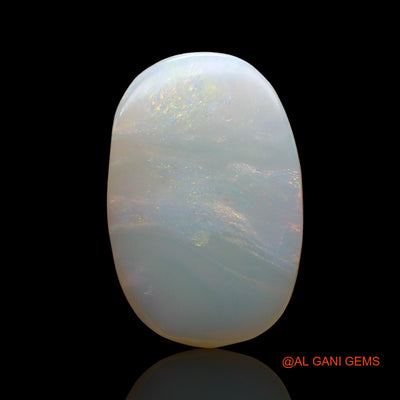 4.00 Cts Natural Australian Fire Opal Loose Gemstone Oval Cabochon 19x12x2 mm AD-403