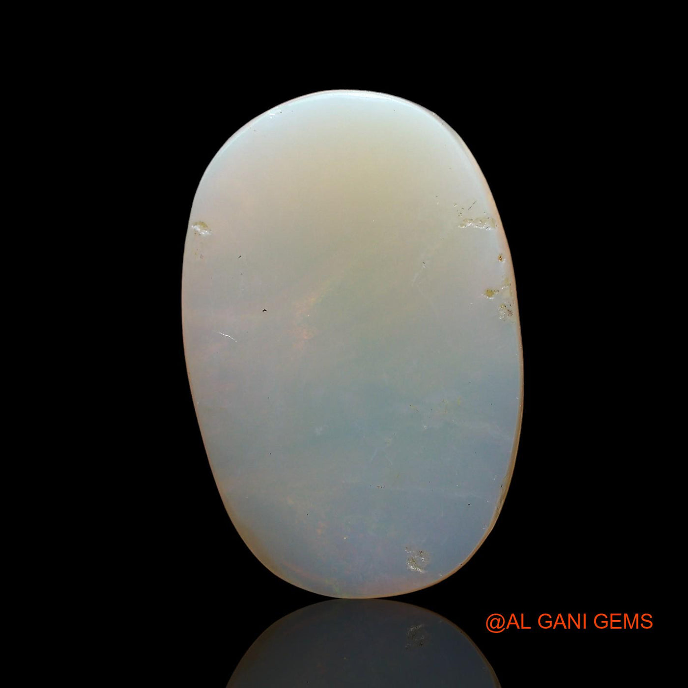 4.00 Cts Natural Australian Fire Opal Loose Gemstone Oval Cabochon 19x12x2 mm AD-403