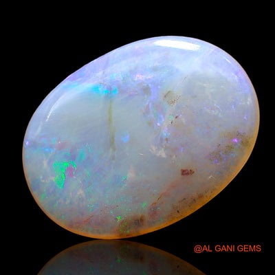 5.00 Cts Natural Australian Fire Opal Loose Gemstone Oval Cabochon 17x13x3 mm AD-405