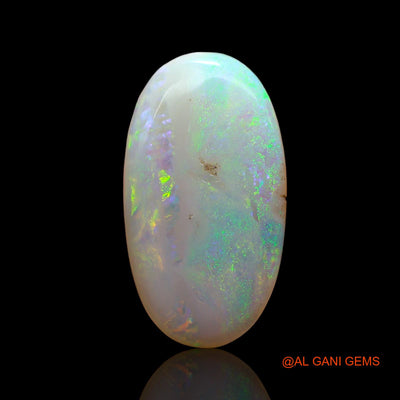 Natural Fire Opal Gemstone 6.00 Cts Loose Oval Cabochon From Australia 18x10x5 mm AD-407