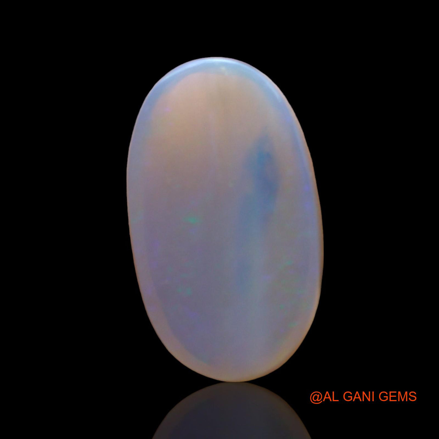 Natural Untreated Fire Opal Loose Gemstone Oval Cabochon From Australia 7.00 Cts 18x10x5 mm AD-408