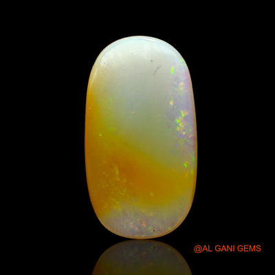 4.00 Cts Natural Australian Fire Opal Loose Gemstone Oval Cabochon 18x10x3 mm AD-409