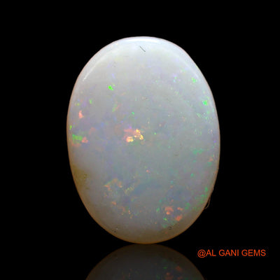 3.00 Cts Natural Australian Fire Opal Loose Gemstone Oval Cabochon 15x11x3 mm AD-40