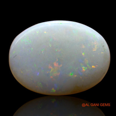3.00 Cts Natural Australian Fire Opal Loose Gemstone Oval Cabochon 15x11x3 mm AD-40