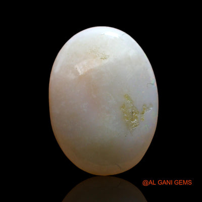 3.00 Cts Natural Australian Fire Opal Loose Gemstone Oval Cabochon 15x11x3 mm AD-40