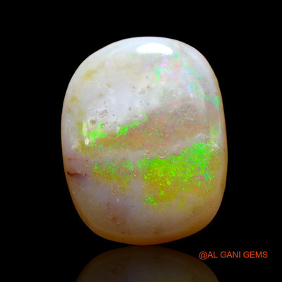 6.00 Cts Natural Australian Fire Opal Loose Gemstone Oval Cabochon 16x12x4 mm AD-410