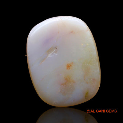 6.00 Cts Natural Australian Fire Opal Loose Gemstone Oval Cabochon 16x12x4 mm AD-410