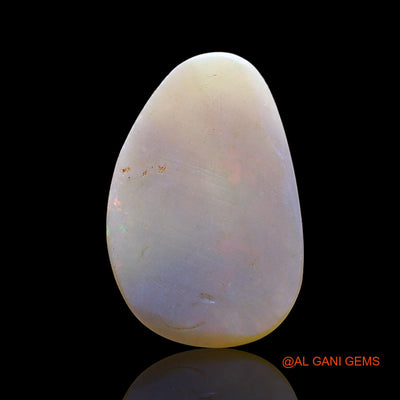 2.00 Cts Natural Australian Fire Opal Loose Gemstone Fancy Cabochon 18x12x1 mm AD-411
