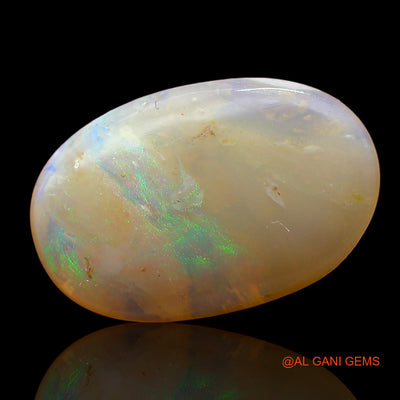 4.00 Cts Natural Australian Fire Opal Loose Gemstone Oval Cabochon 17x11x3 mm AD-416