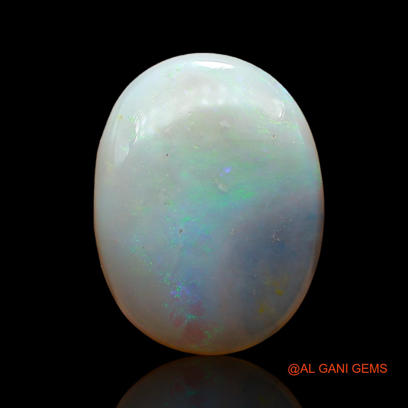 5.00 Cts Natural Australian Fire Opal Loose Gemstone Oval Cabochon 16x12x4 mm AD-417