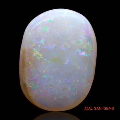 4.00 Cts Natural Australian Fire Opal Loose Gemstone Oval Cabochon 14x11x3 mm AD-41