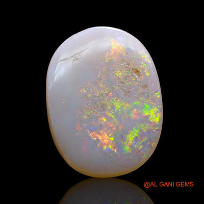 3.00 Cts Natural Australian Fire Opal Oval Cabochon Loose Gemstone For Jewelry 15x12x2 mm AD-420
