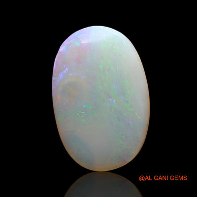 3.00 Cts Unheated Australian Fire Opal Loose Gemstone Oval Cabochon Natural 16x11x2 mm AD-421