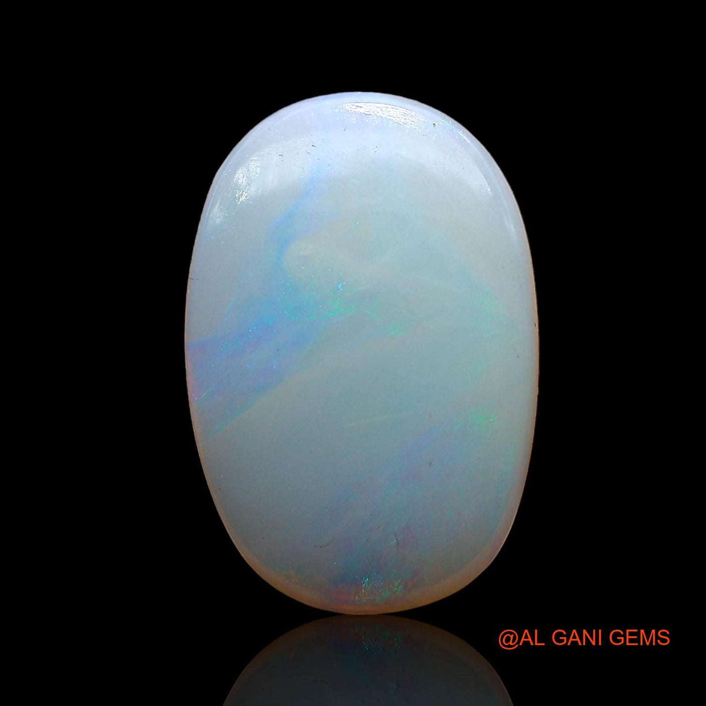 Natural Untreated Fire Opal Loose Gemstone Oval Cabochon From Australia 3.00 Cts 16x11x2 mm AD-422