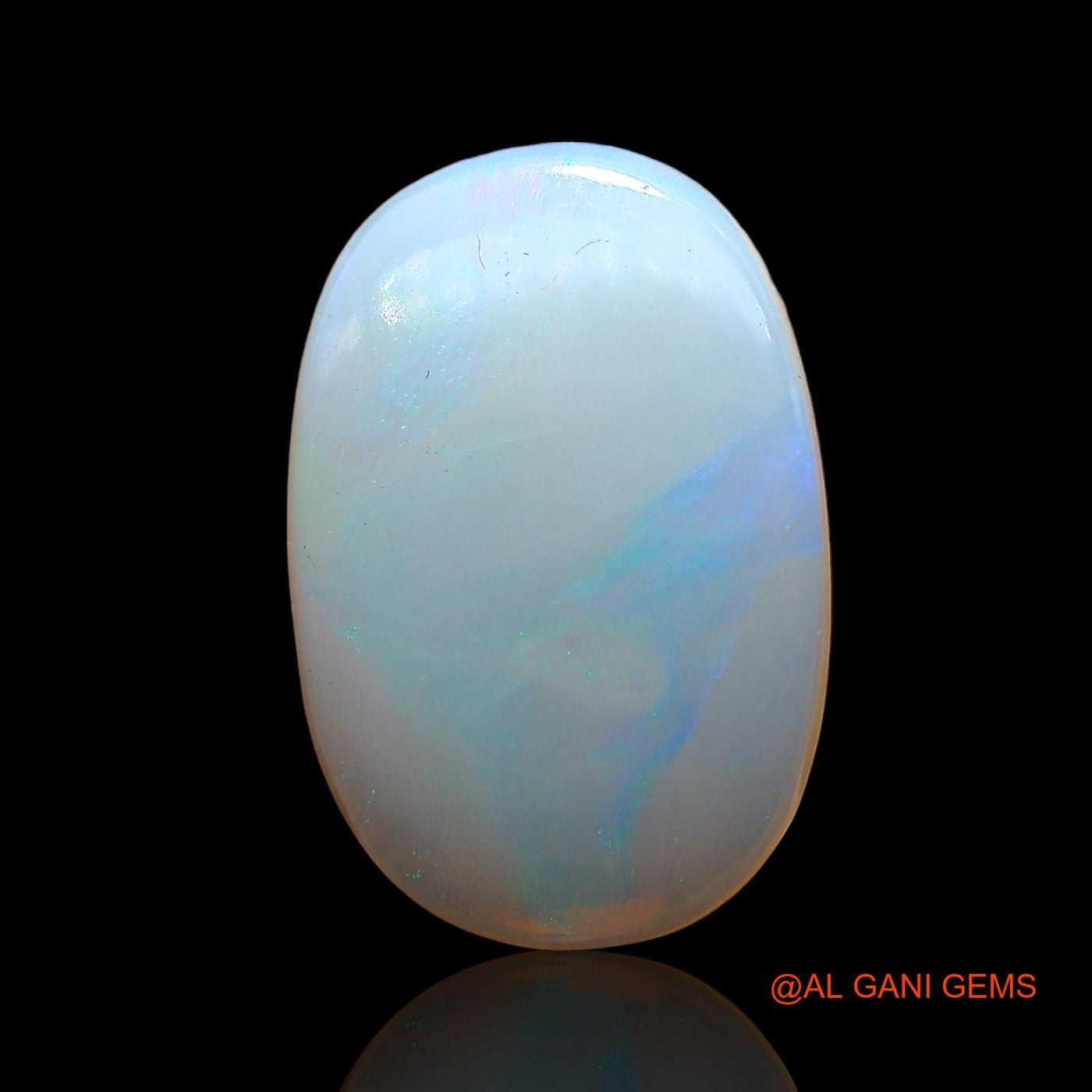 Natural Untreated Fire Opal Loose Gemstone Oval Cabochon From Australia 3.00 Cts 16x11x2 mm AD-422