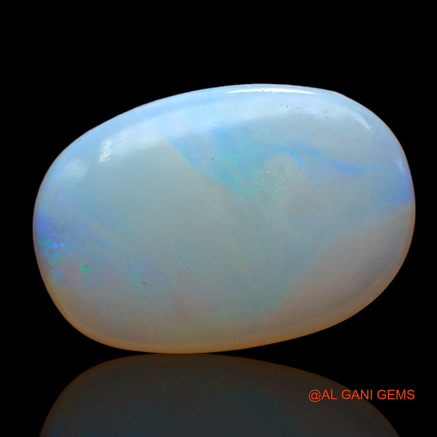 Natural Untreated Fire Opal Loose Gemstone Oval Cabochon From Australia 3.00 Cts 16x11x2 mm AD-422