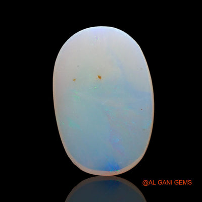 Natural Untreated Fire Opal Loose Gemstone Oval Cabochon From Australia 3.00 Cts 16x11x2 mm AD-422