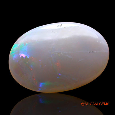 3.00 Cts Natural Australian Fire Opal Loose Gemstone Oval Cabochon 16x11x3 mm AD-423