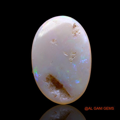 3.00 Cts Natural Australian Fire Opal Loose Gemstone Oval Cabochon 16x11x3 mm AD-423