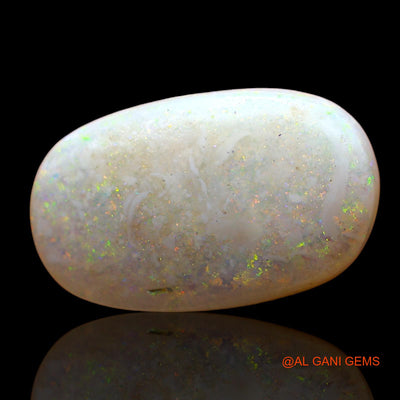 5.00 Cts Natural Australian Fire Opal Loose Gemstone Oval Cabochon 16x10x4 mm AD-425