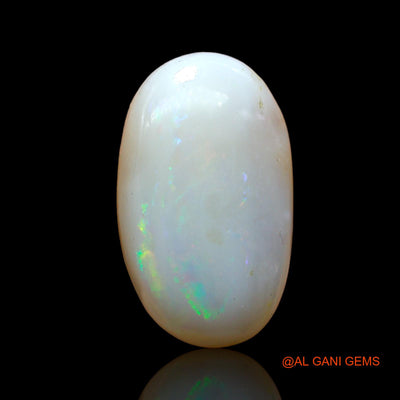 7.00 Cts Unheated Australian Fire Opal Loose Gemstone Oval Cabochon Natural 17x10x5 mm AD-426