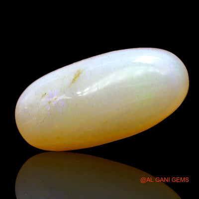 6.00 Cts Natural Australian Fire Opal Oval Cabochon Loose Gemstone For Jewelry 18x8x6 mm AD-427