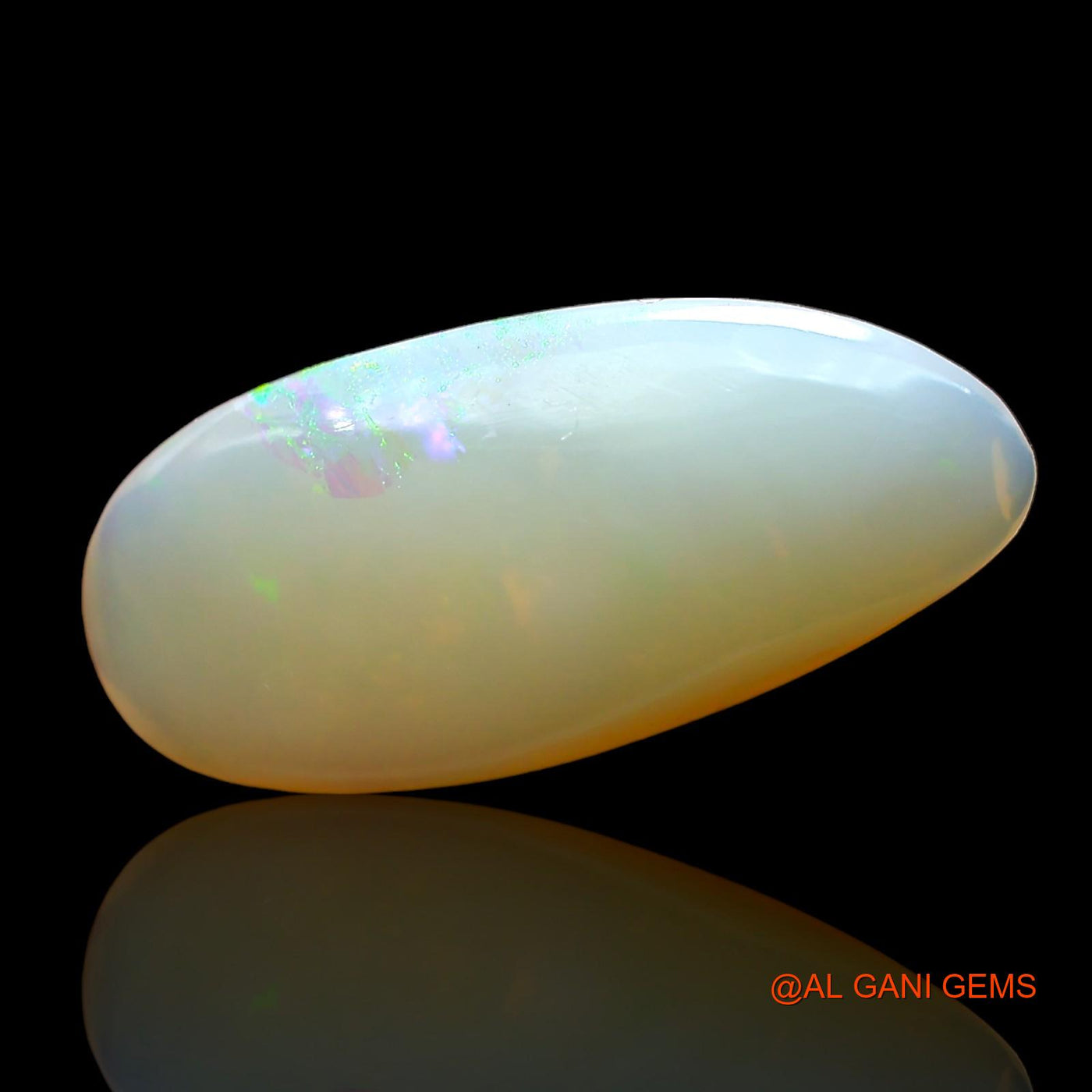 3.00 Cts Natural Australian Fire Opal Loose Gemstone Oval Cabochon 18x8x3 mm AD-428