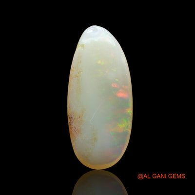 3.00 Cts Natural Australian Fire Opal Loose Gemstone Oval Cabochon 18x8x3 mm AD-428