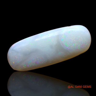 3.00 Cts Natural Australian Fire Opal Loose Gemstone Oval Cabochon 18x7x3 mm AD-430