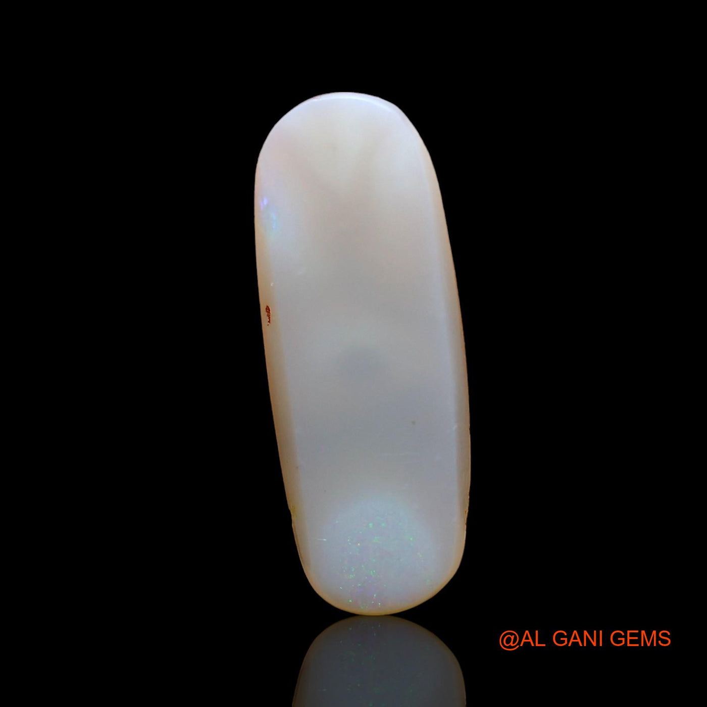 3.00 Cts Natural Australian Fire Opal Loose Gemstone Oval Cabochon 18x7x3 mm AD-430