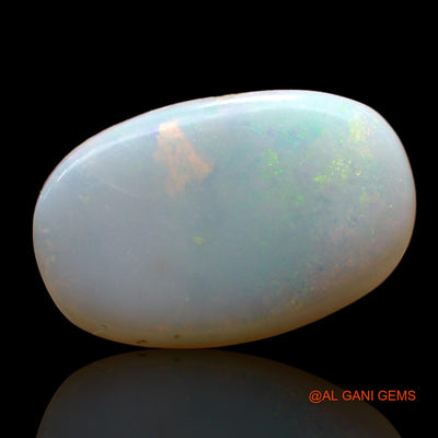 4.00 Cts Unheated Australian Fire Opal Loose Gemstone Oval Cabochon Natural 16x10x3 mm AD-432