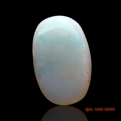 4.00 Cts Unheated Australian Fire Opal Loose Gemstone Oval Cabochon Natural 16x10x3 mm AD-432