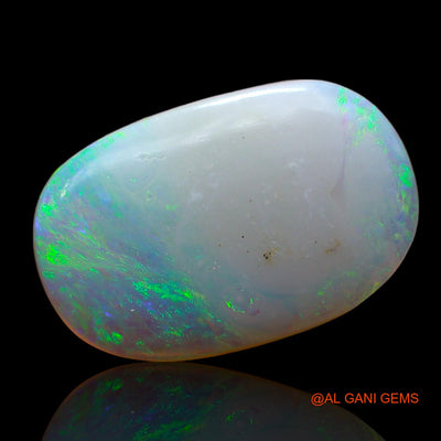 3.00 Cts Natural Australian Fire Opal Oval Cabochon Loose Gemstone For Jewelry 16x10x2 mm AD-436
