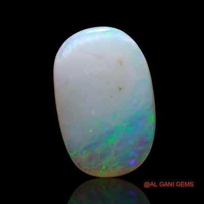 3.00 Cts Natural Australian Fire Opal Oval Cabochon Loose Gemstone For Jewelry 16x10x2 mm AD-436
